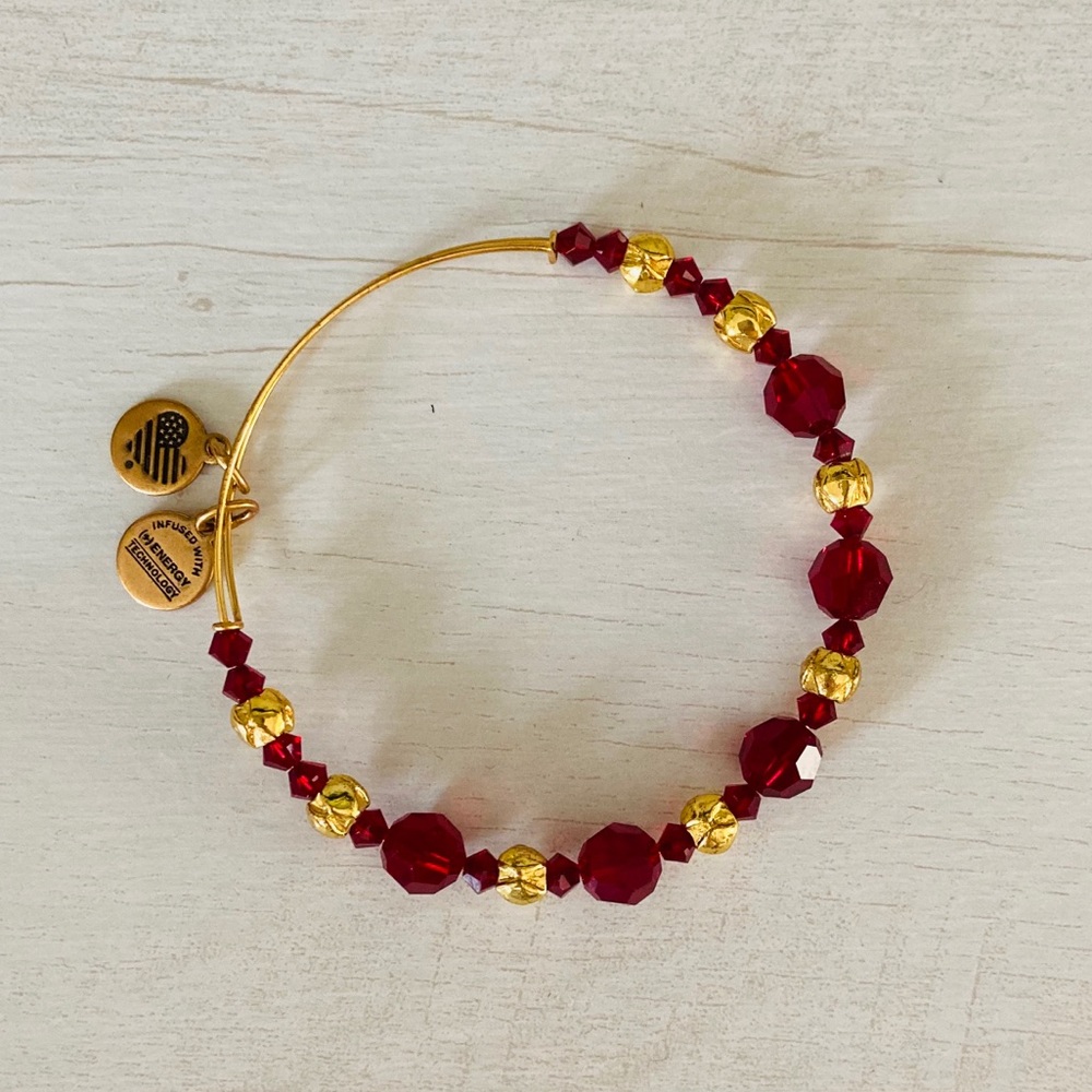 Alex and Ani Bloom Swarovski Beaded Bangle